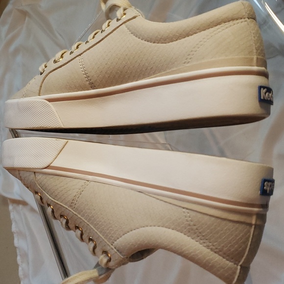 Keds Jump kick Sneaker Women's Beige Size 8 - Picture 6 of 8